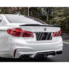 DA Style Dry Carbon Fiber Rear Spoiler Trunk Wing For BMW 5 Series G30 G38 F90 M5 2017-2023