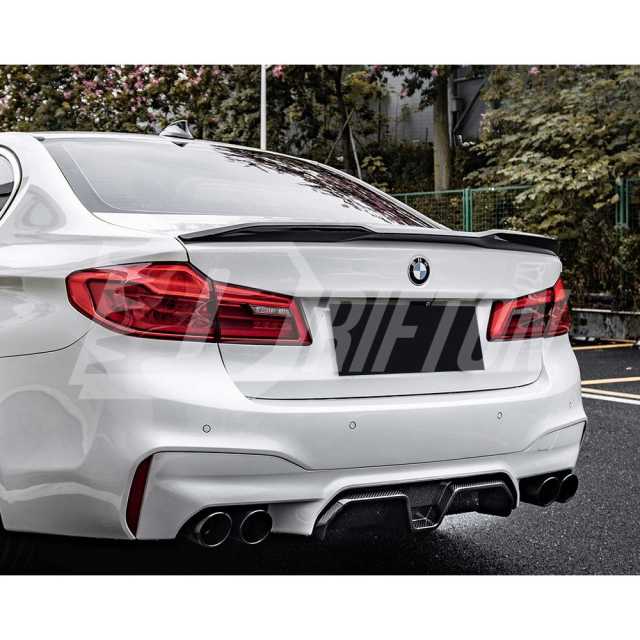 DA Style Dry Carbon Fiber Rear Spoiler Trunk Wing For BMW 5 Series G30 G38 F90 M5 2017-2023