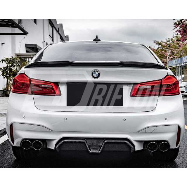 DA Style Dry Carbon Fiber Rear Spoiler Trunk Wing For BMW 5 Series G30 G38 F90 M5 2017-2023