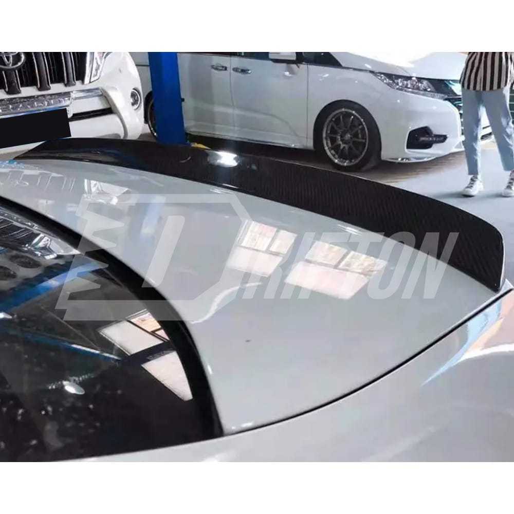 3D Style Dry Carbon Fiber Rear Spoiler Trunk Wing For BMW 5 Series G30 G38 F90 M5 2017-2023