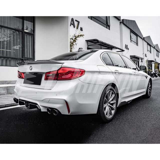 DA Style Dry Carbon Fiber Rear Spoiler Trunk Wing For BMW 5 Series G30 G38 F90 M5 2017-2023