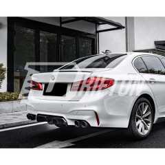 M5 Style Dry Carbon Fiber Rear Trunk Wing For BMW 5 Series G30 G38 2017-2019