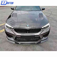 OKING Style Dry Carbon Fiber Hood For BMW 5 Series G30 G38 F90 M5 2017-2023