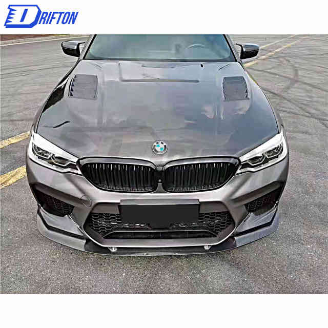 OKING Style Dry Carbon Fiber Hood For BMW 5 Series G30 G38 F90 M5 2017-2023