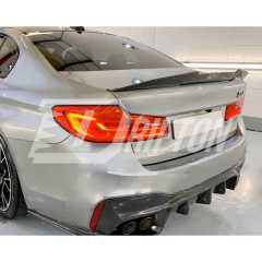 PSM Style Carbon Fiber Rear Trunk Spoiler For BMW 5 Series G30 G38 F90 M5 2017-2023
