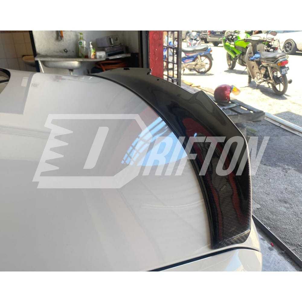 PSM Style Carbon Fiber Rear Trunk Spoiler For BMW 5 Series G30 G38 F90 M5 2017-2023