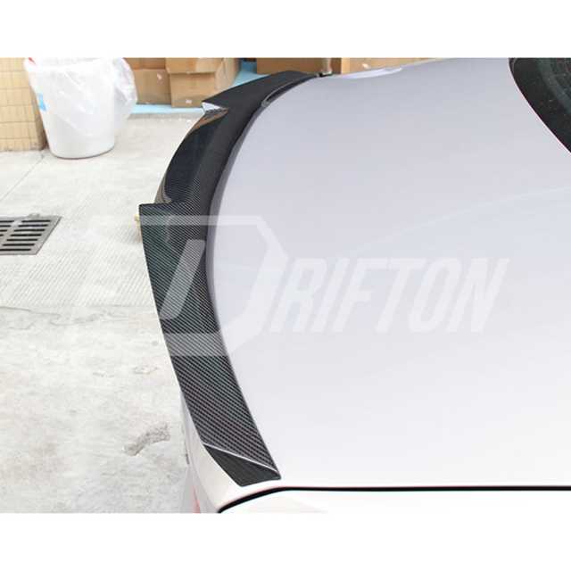 M4 Style Carbon Fiber Rear Spoiler Trunk Wing For BMW 5 Series G30 G38 F90 M5 2017-2023