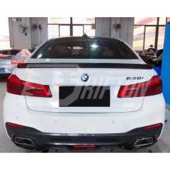 3D Style Dry Carbon Fiber Rear Spoiler Trunk Wing For BMW 5 Series G30 G38 F90 M5 2017-2023