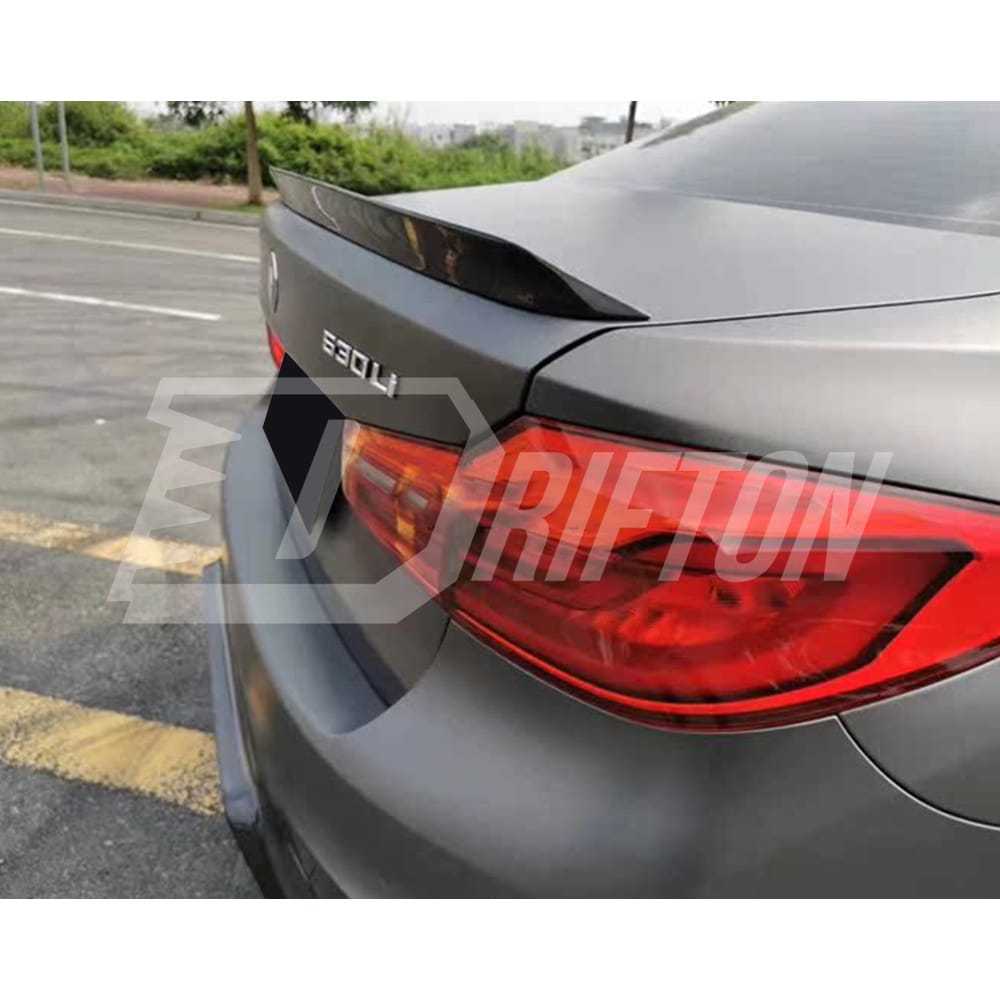 3D Style Dry Carbon Fiber Rear Spoiler Trunk Wing For BMW 5 Series G30 G38 F90 M5 2017-2023