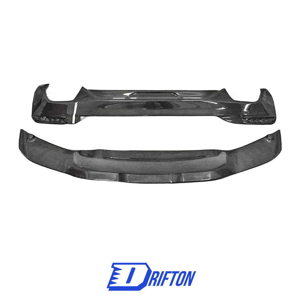 MP Style Carbon Fiber Rear Diffuser For BMW 5 Series G30 G38 2017-2023