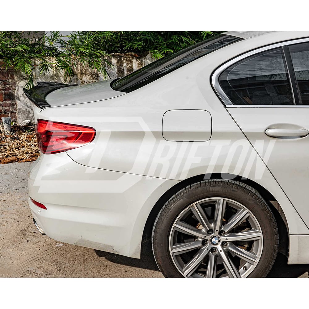 PSM Style Dry Carbon Fiber Rear Trunk Spoiler For BMW 5 Series G30 G38 F90 M5 2017-2023