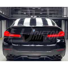 MP Style Carbon Fiber Rear Diffuser For BMW 5 Series G30 G38 2017-2023