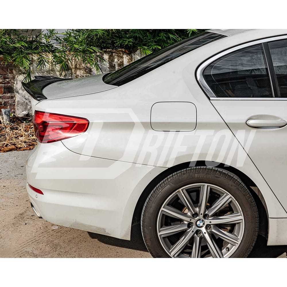 PSM Style Dry Carbon Fiber Rear Trunk Spoiler For BMW 5 Series G30 G38 F90 M5 2017-2023
