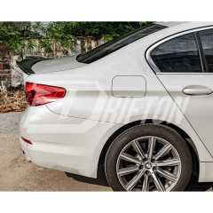 PSM Style Dry Carbon Fiber Rear Trunk Spoiler For BMW 5 Series G30 G38 F90 M5 2017-2023
