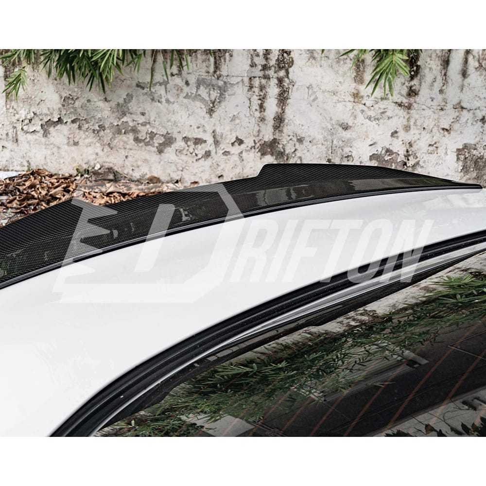 PSM Style Dry Carbon Fiber Rear Trunk Spoiler For BMW 5 Series G30 G38 F90 M5 2017-2023