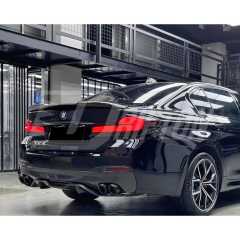 MP Style Carbon Fiber Rear Diffuser For BMW 5 Series G30 G38 2017-2023