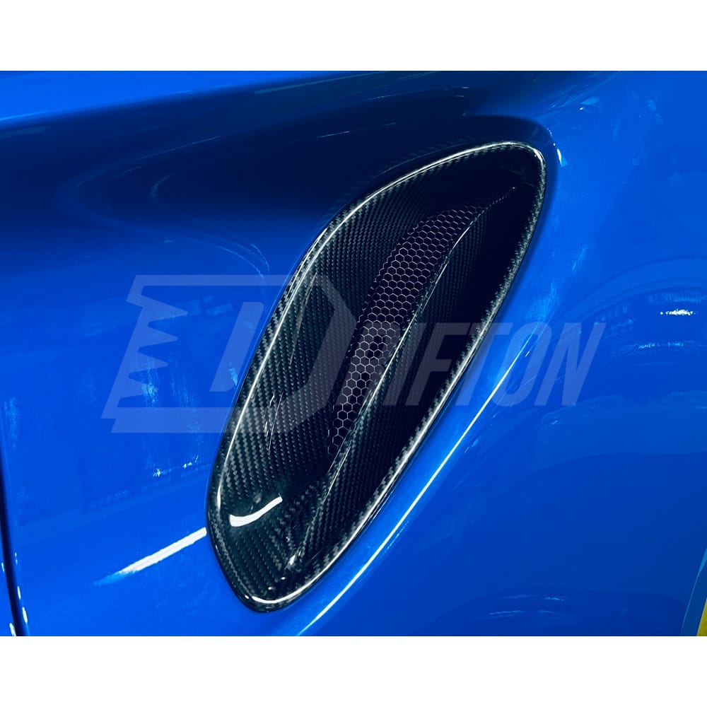 Dry Carbon Fiber Side Air Intake Vents For Lotus Emira Scoop Ducts