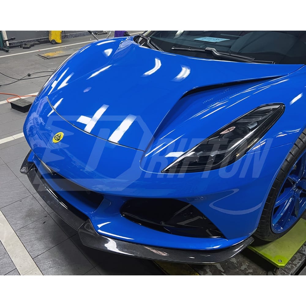 OD Style Dry Carbon Fiber Front Lip For Lotus Emira