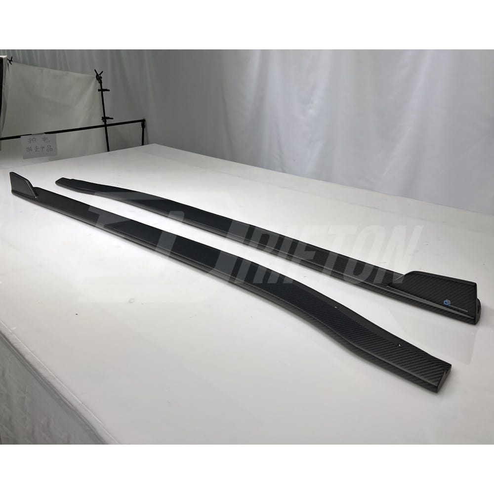 OD Style Dry Carbon Fiber Side Skirt For Lotus Emira Panels Blades