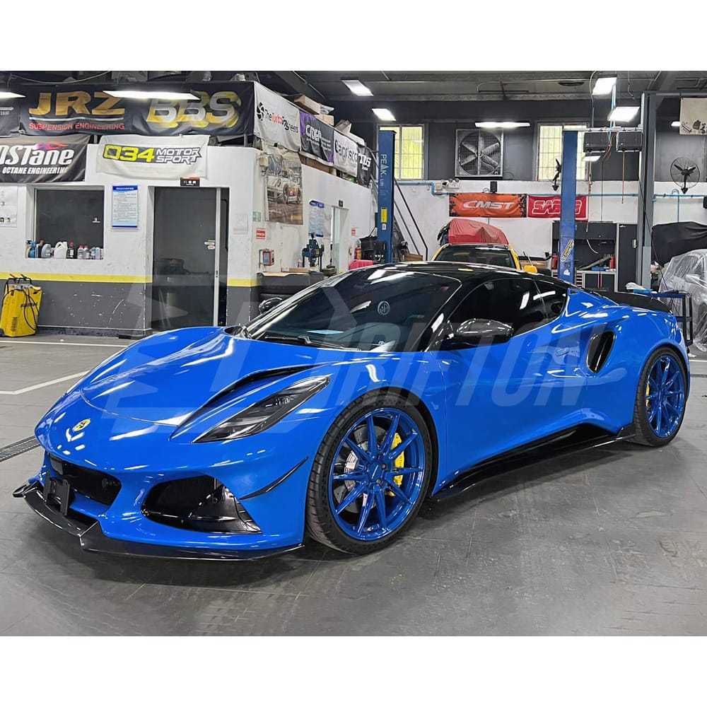 OD Style Dry Carbon Fiber Side Skirt For Lotus Emira