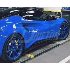 OD Style Dry Carbon Fiber Side Skirt For Lotus Emira