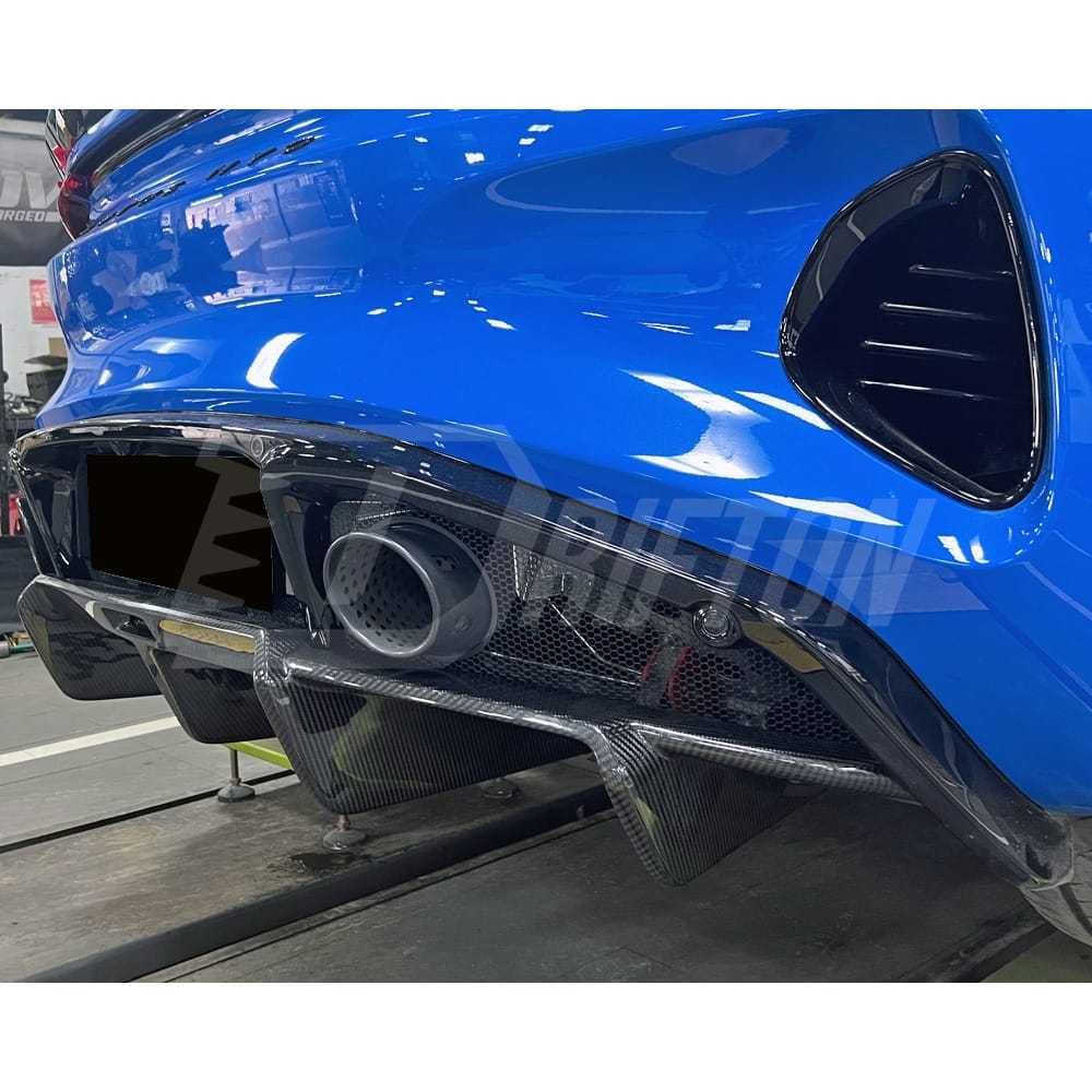 OD Style Dry Carbon Fiber Rear Diffuser For Lotus Emira