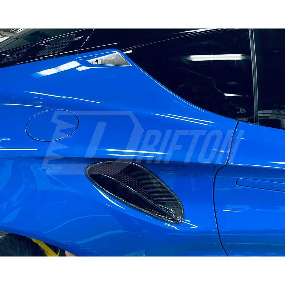 Dry Carbon Fiber Side Air Intake Vents For Lotus Emira