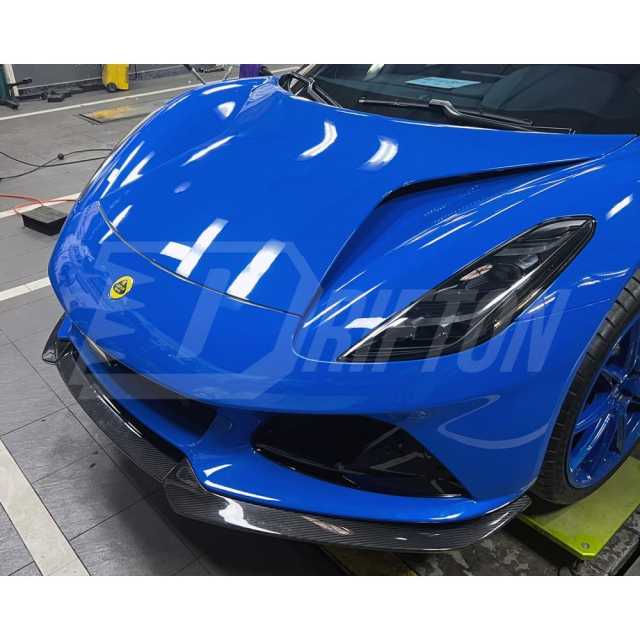 OD Style Dry Carbon Fiber Front Lip For Lotus Emira