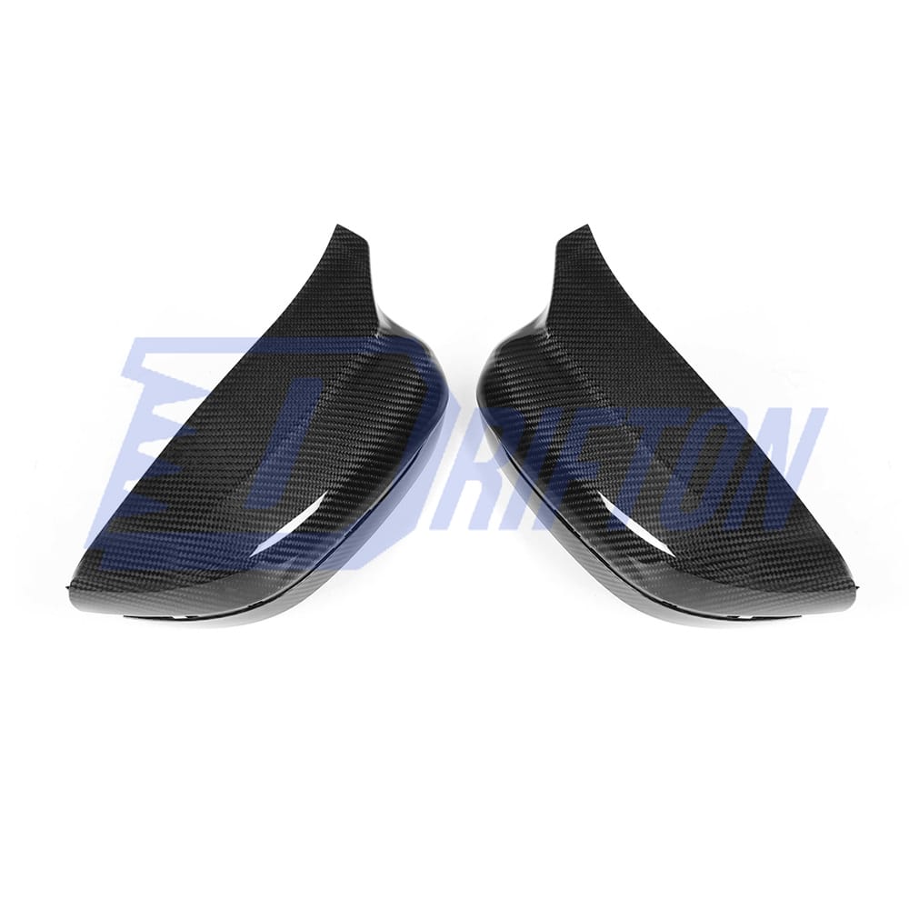 M5 Style Dry Carbon Fiber Side Mirror Cover For BMW 5 Series G30 G38 2017-2023