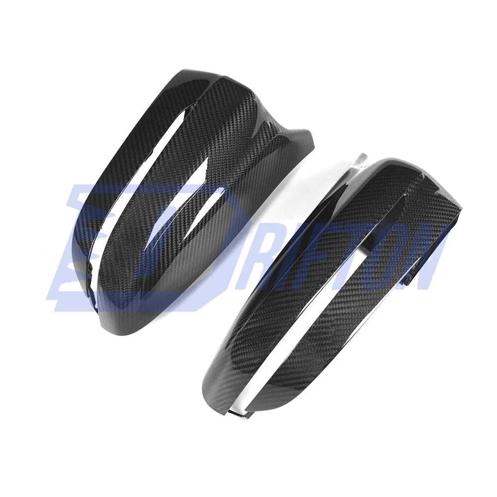 M5 Style Dry Carbon Fiber Side Mirror Cover For BMW 5 Series G30 G38 2017-2023