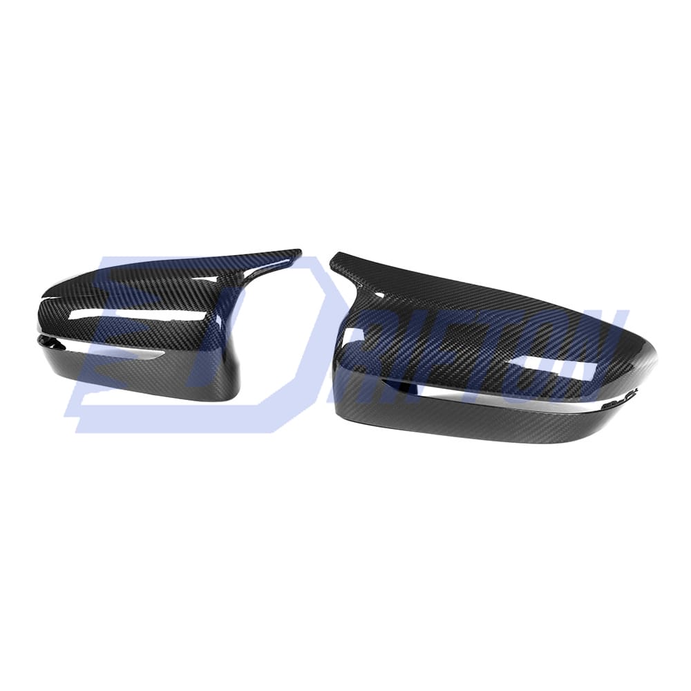 M5 Style Dry Carbon Fiber Side Mirror Cover For BMW 5 Series G30 G38 2017-2023