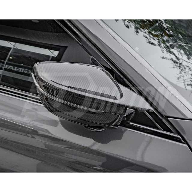 M4 Style Dry Carbon Fiber Side Mirror Cover For BMW 5 Series G30 G38 2017-2023