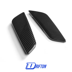 Dry Carbon Fiber Fender Vent Cover Trim For BMW 5 Series G30 G38 2017-2023