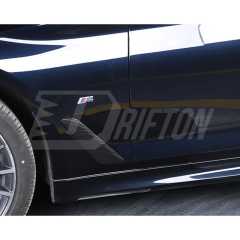 Dry Carbon Fiber Fender Vent Cover Trim For BMW 5 Series G30 G38 2017-2023