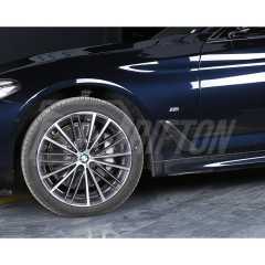 Dry Carbon Fiber Fender Vent Cover Trim For BMW 5 Series G30 G38 2017-2023