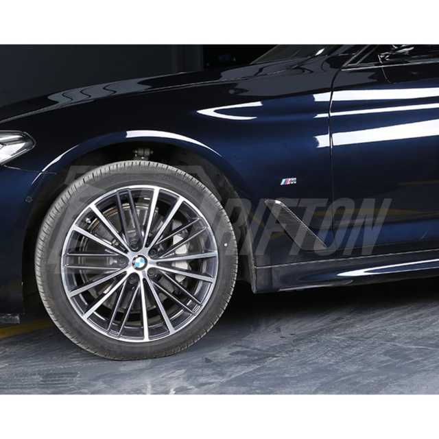 Dry Carbon Fiber Fender Vent Cover Trim For BMW 5 Series G30 G38 2017-2023