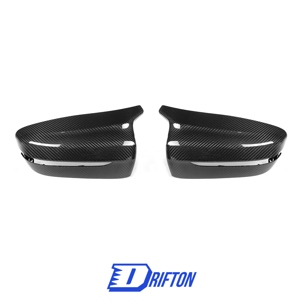 M5 Style Dry Carbon Fiber Side Mirror Cover For BMW 5 Series G30 G38 2017-2023