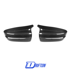 M5 Style Dry Carbon Fiber Side Mirror Cover For BMW 5 Series G30 G38 2017-2023
