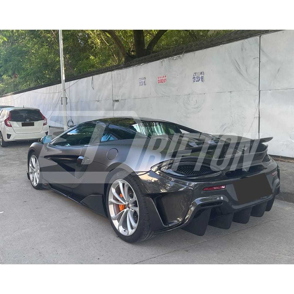 600LT Style Dry Forged Carbon Fiber Body Kit For Mclaren 570S 2015-2020