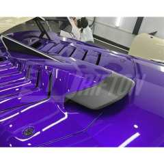 Dry Carbon Fiber Rear Engine Hood Scoop For Lamborghini Huracan STO