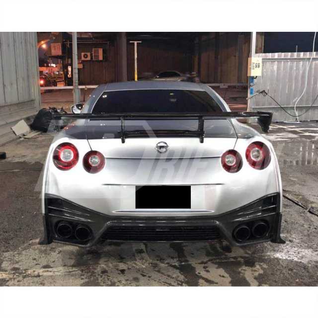Nismo Style Half Carbon Fiber Rear Bumper For Nissan R35 GTR 2008-2019