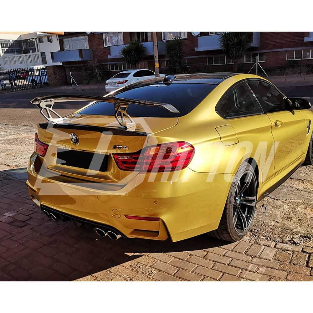 Vorsteiner Style Carbon Fiber Rear Spoiler GT Wing For BMW M3 M4 F80 F82 F83 2014-2020