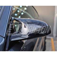 Forged Dry Carbon Fiber Mirror Caps Replacement For BMW M3 M4 F80 F82 F83 LHD RHD 2014-2020