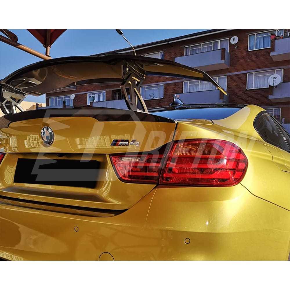Vorsteiner Style Carbon Fiber Rear Spoiler GT Wing For BMW M3 M4 F80 F82 F83 2014-2020