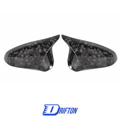 Forged Dry Carbon Fiber Mirror Caps Replacement For BMW M3 M4 F80 F82 F83 LHD RHD 2014-2020