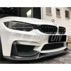 Varis Style Carbon Fiber Front Lip For BMW M3 M4 F80 F82 F83 2014-2020