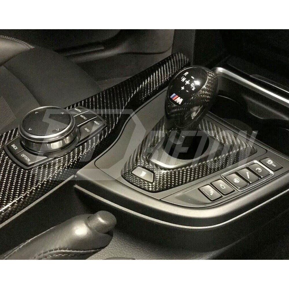 Carbon Fiber Shift Gear Knob Replacement For BMW M3 M4 F80 F82 2014-2020