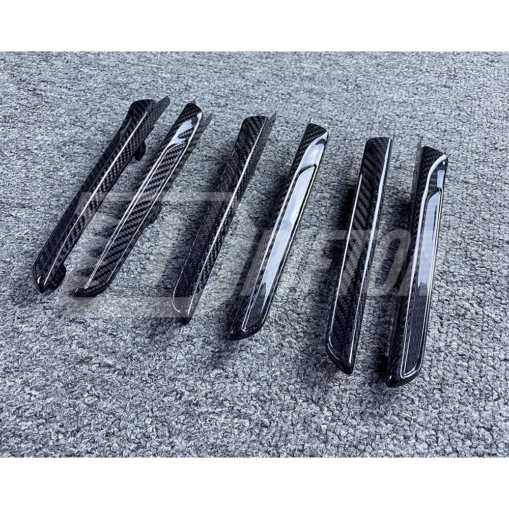 Dry Carbon Fiber Fender Trim For BMW M3 M4 F80 F82 F83 2014-2020