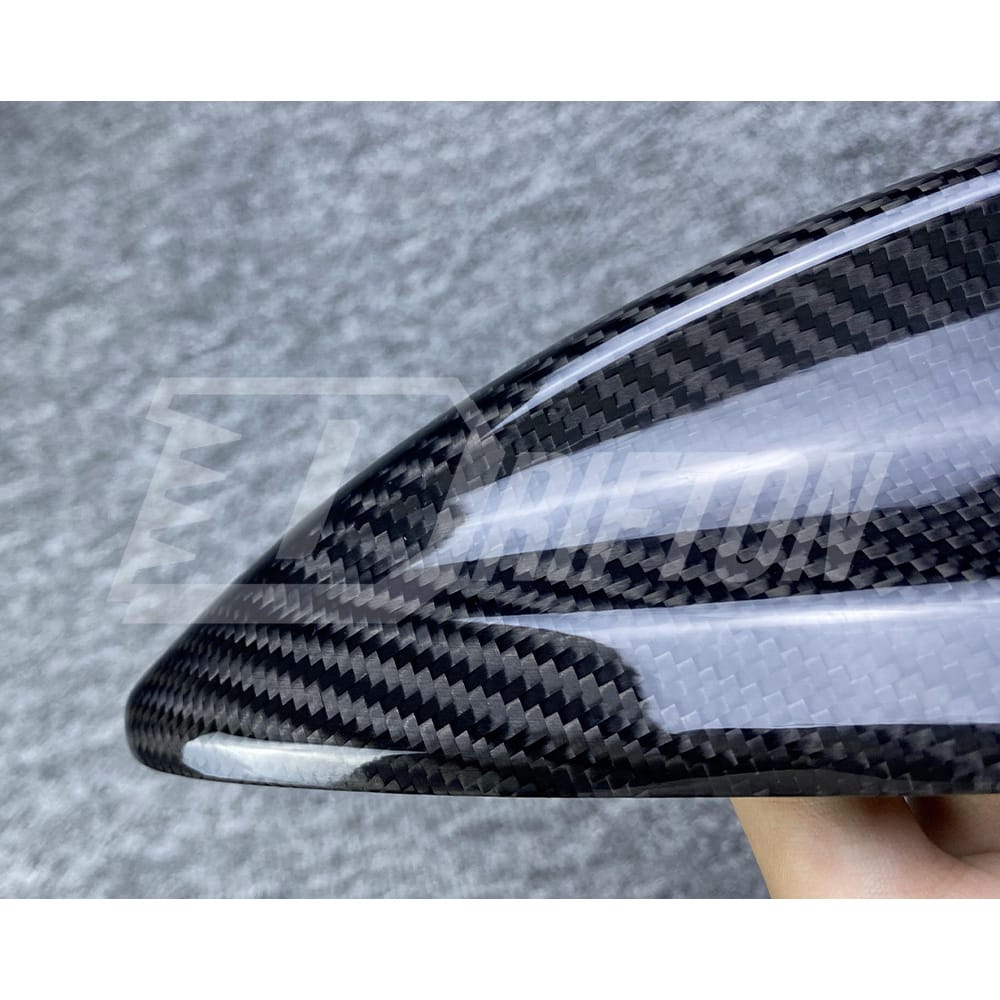 Dry Carbon Fiber Roof Shark Fin Antenna Cover For BMW M3 M4 F80 F82 2014-2020
