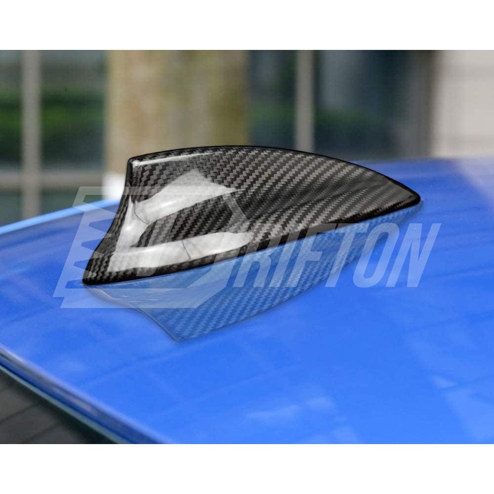 Dry Carbon Fiber Roof Shark Fin Antenna Cover For BMW M3 M4 F80 F82 2014-2020